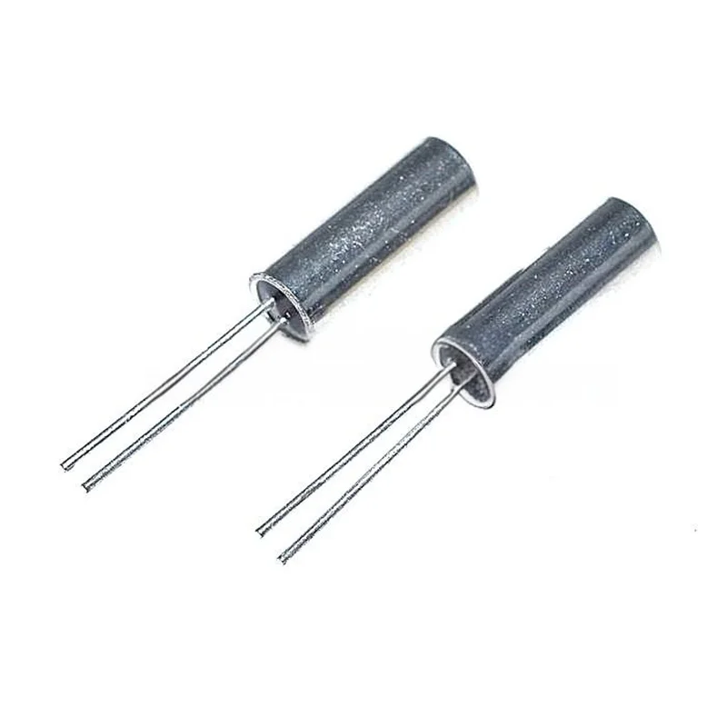 10 шт. 32,768 кГц 32,768k 32768 Кварцевый генератор 3x8 мм Цилиндр 3*8 мм 6 МГц 8 МГц 12 МГц 16 МГц 20 МГц 24 МГц 25 МГц 26 МГц 27 МГц 32,768 К