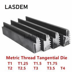 HSS Metric Thread Flat Tangential Die Head Chasers 4PCS/Set T-1 T-1.25 T-1.5 T-1.75 T-2 T-2.5 T-3 T-4 T-4.5 T-5 T-5.5 T-6