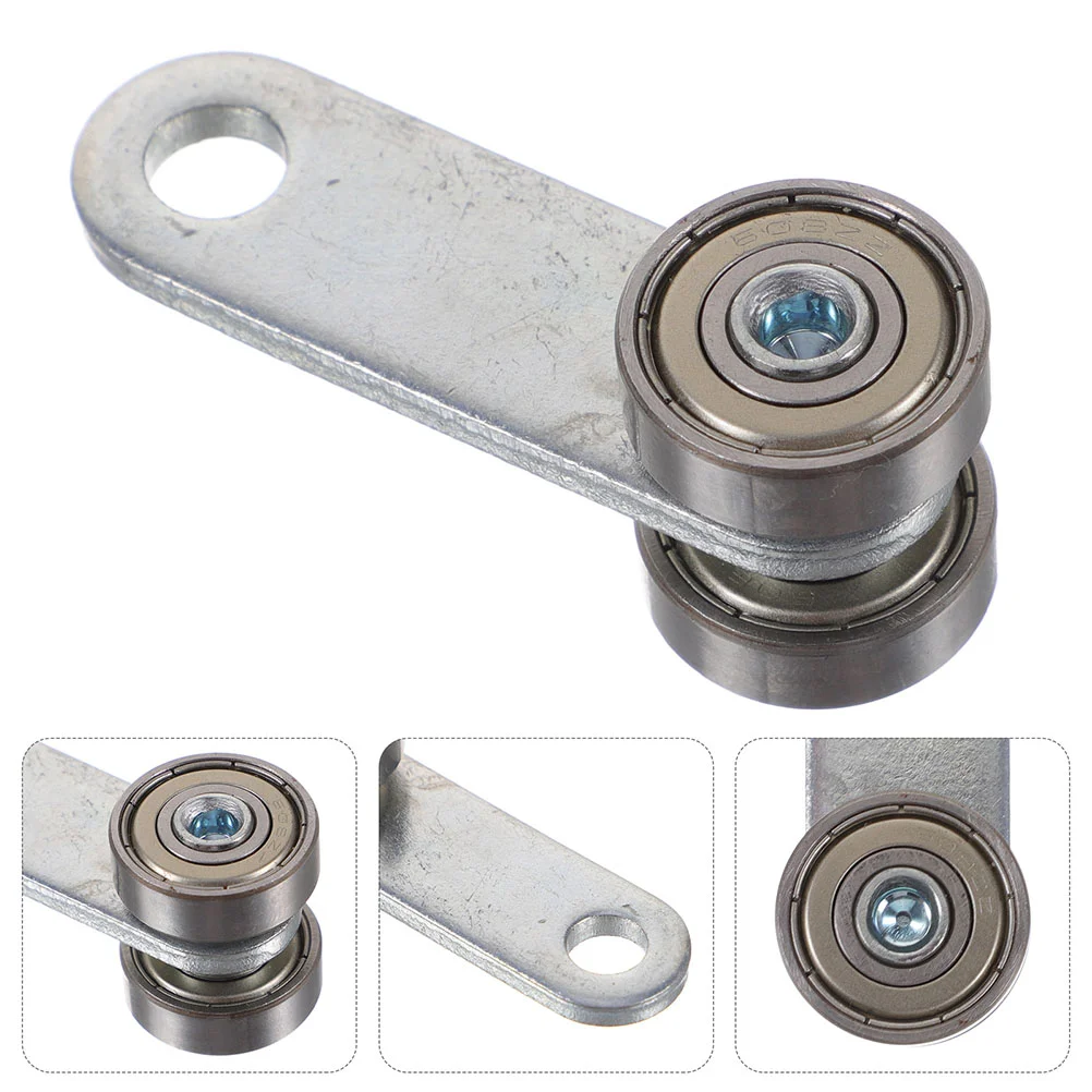 2 Pcs Hanging Wheel Trolley Assembly for Taller Strut Channel Roller Sliding Cabinet Door Pulley Bearing Doors