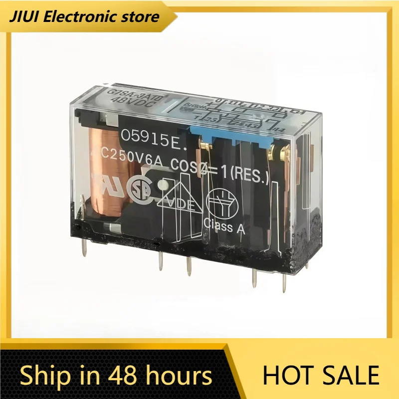 New 1pcs/lot G7SA-3A1B DC48V 48V 3-open 1-closed 48VDC elevator specific relay