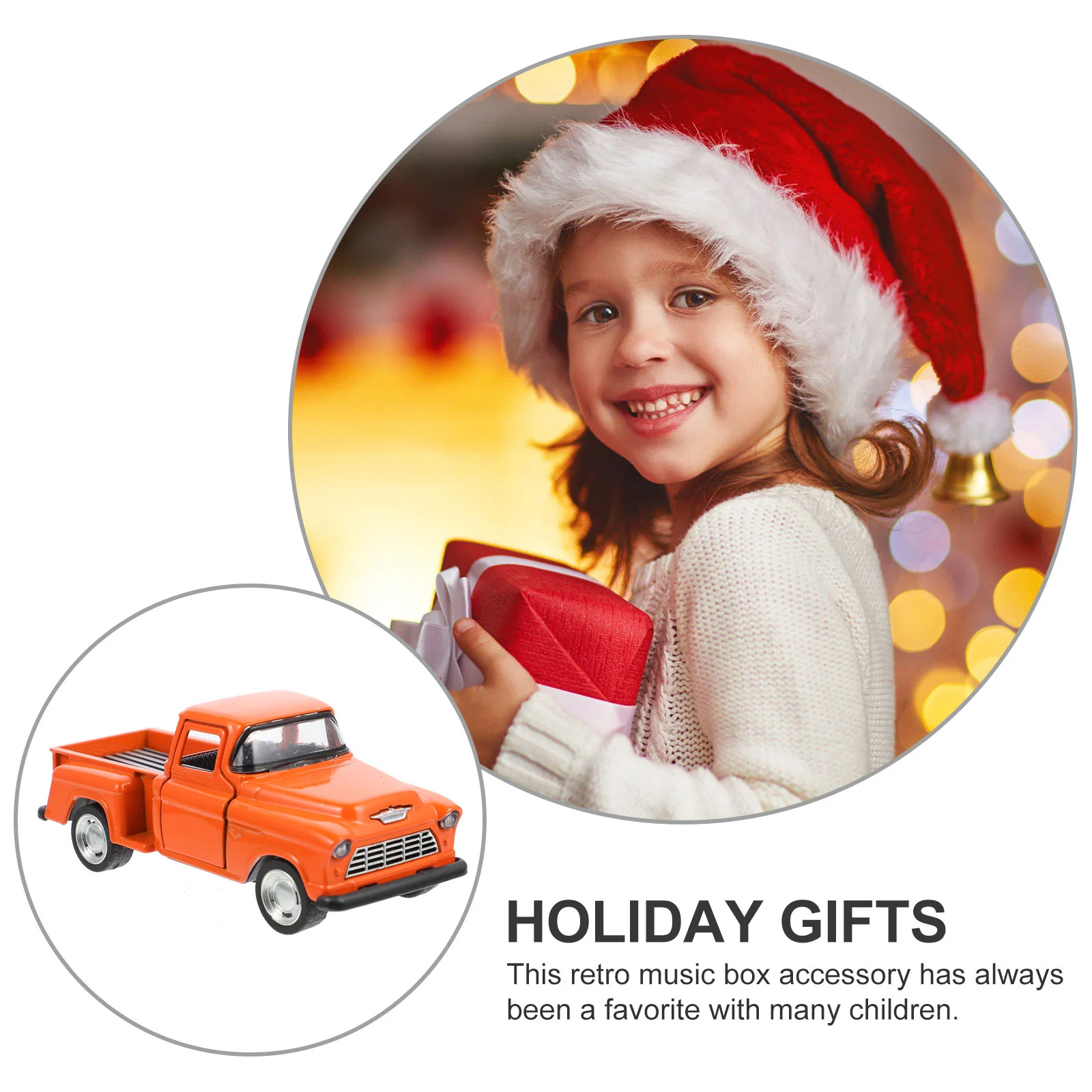 Pickup Truck Model off Road Visual Enjoyment Decoration Car Vehicle Children Miniature Toy Safe Kids Alloy Small