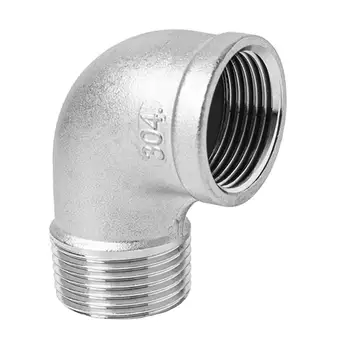 3/8″-1/2″-1/4″ 90度彎頭 F/F 不銹鋼 SS304 內螺紋管件 變徑接頭 管路連接件 10 最佳銷售 水暖配件 - №10