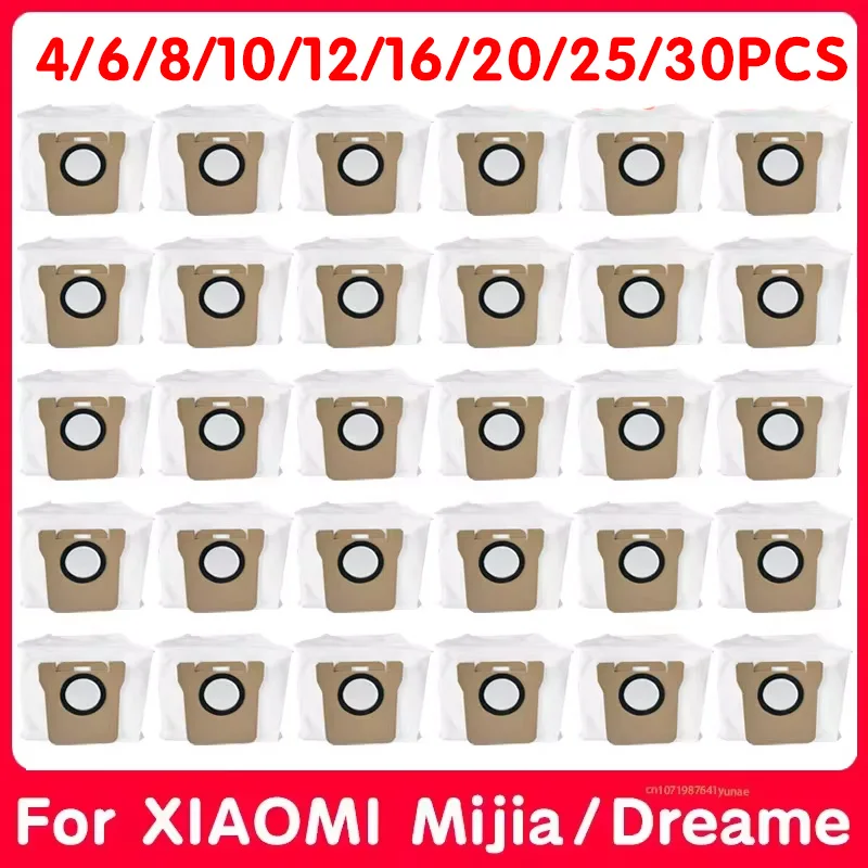 Dust Bag Accessories For Dreame L10s L20 Ultra S10 Pro Vacuum Cleaner Parts For XIAOMl Mijia M30 Omni 1S B101CN B116 Robot X10+