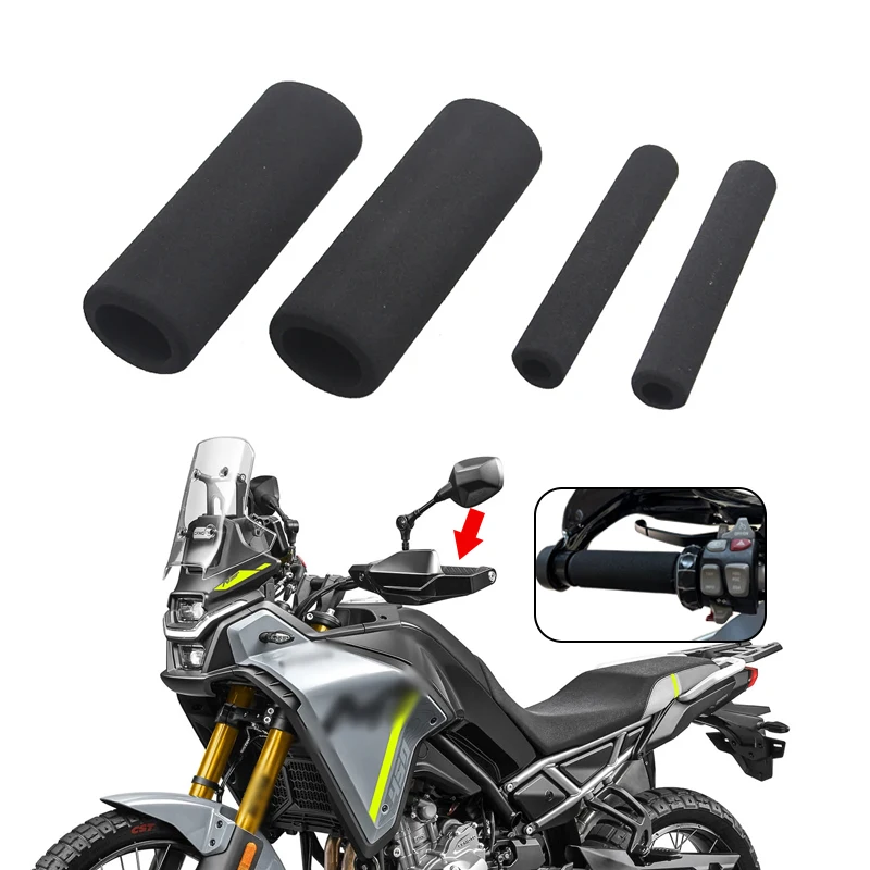 450MT Anti Vibration Handle Bar Foam Comfort Slip Over Grips For CFMOTO 450mt MT450 CF 450 MT 2024 2025 2026