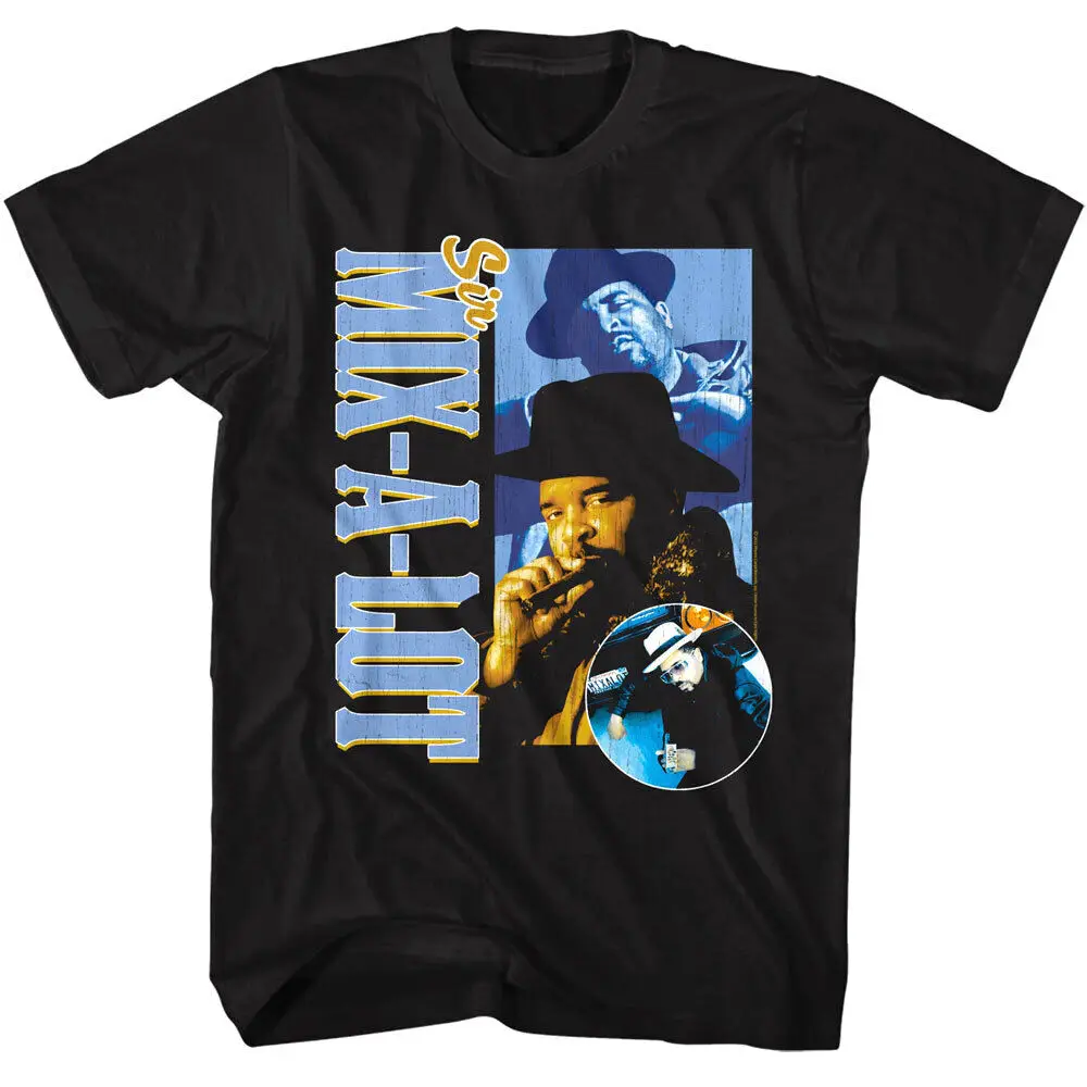 Sir Mix a Lot Remix Collage Men's T Shirt Rapper Hip Hop Merch Cigar