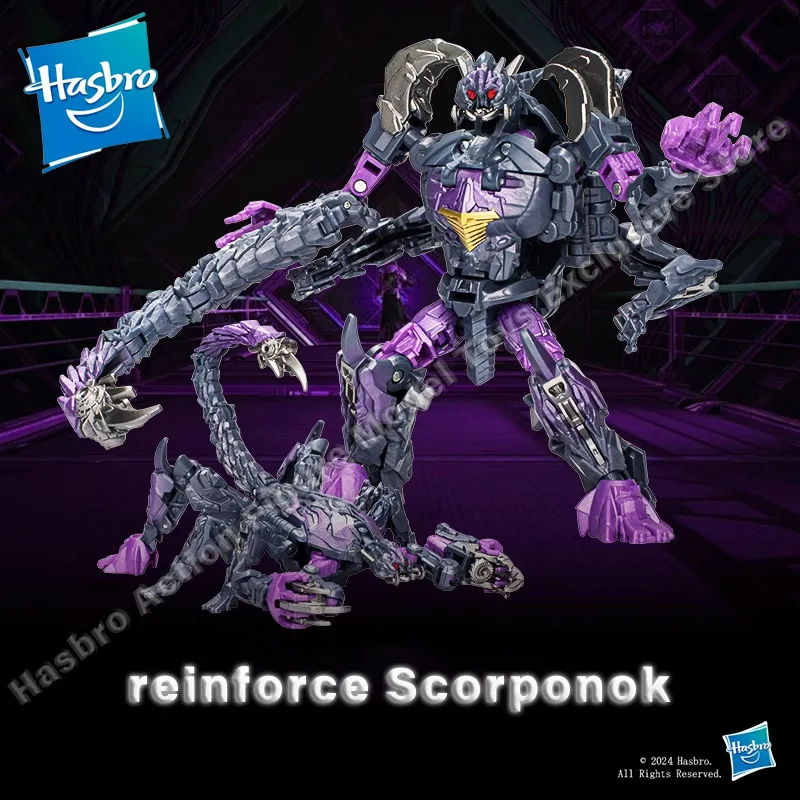 

Hasbro Transformers:Rise of The Beasts SS107 Reinforce Scorponok Action Figures Model Toys Collectible Transformable Robot Model