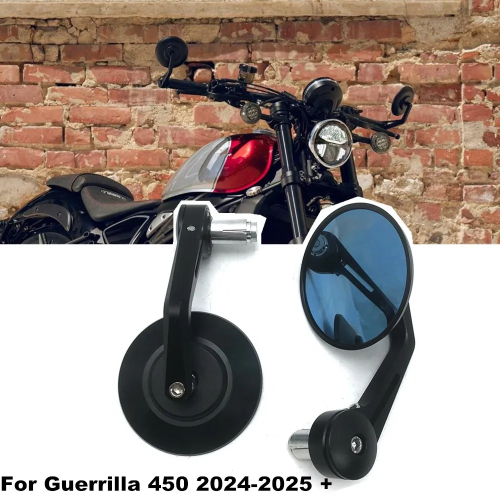 

Motorcycle Handlebar Mirror Retrofit Rear View Mirror For Guerrilla 450 Guerrilla450 2024 2025