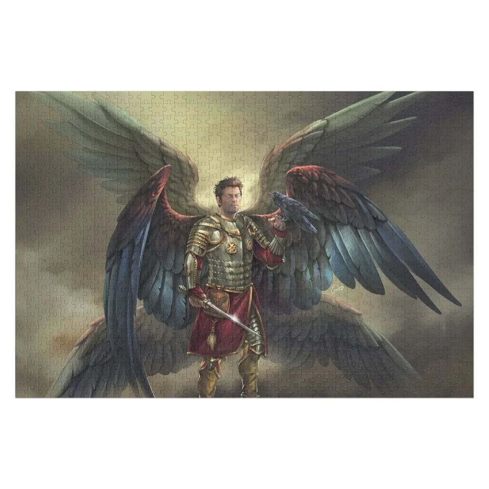 

Castiel Armored Angel Jigsaw Puzzle Scale Motors Personalized Wooden Jigsaws For Adults Puzzle