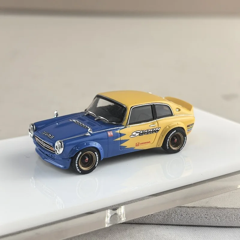 ダイキャスト 1:64 スケールホンダ S800 モータル修正された車モデルグッズおもちゃギフトお土産ディスプレイ飾り