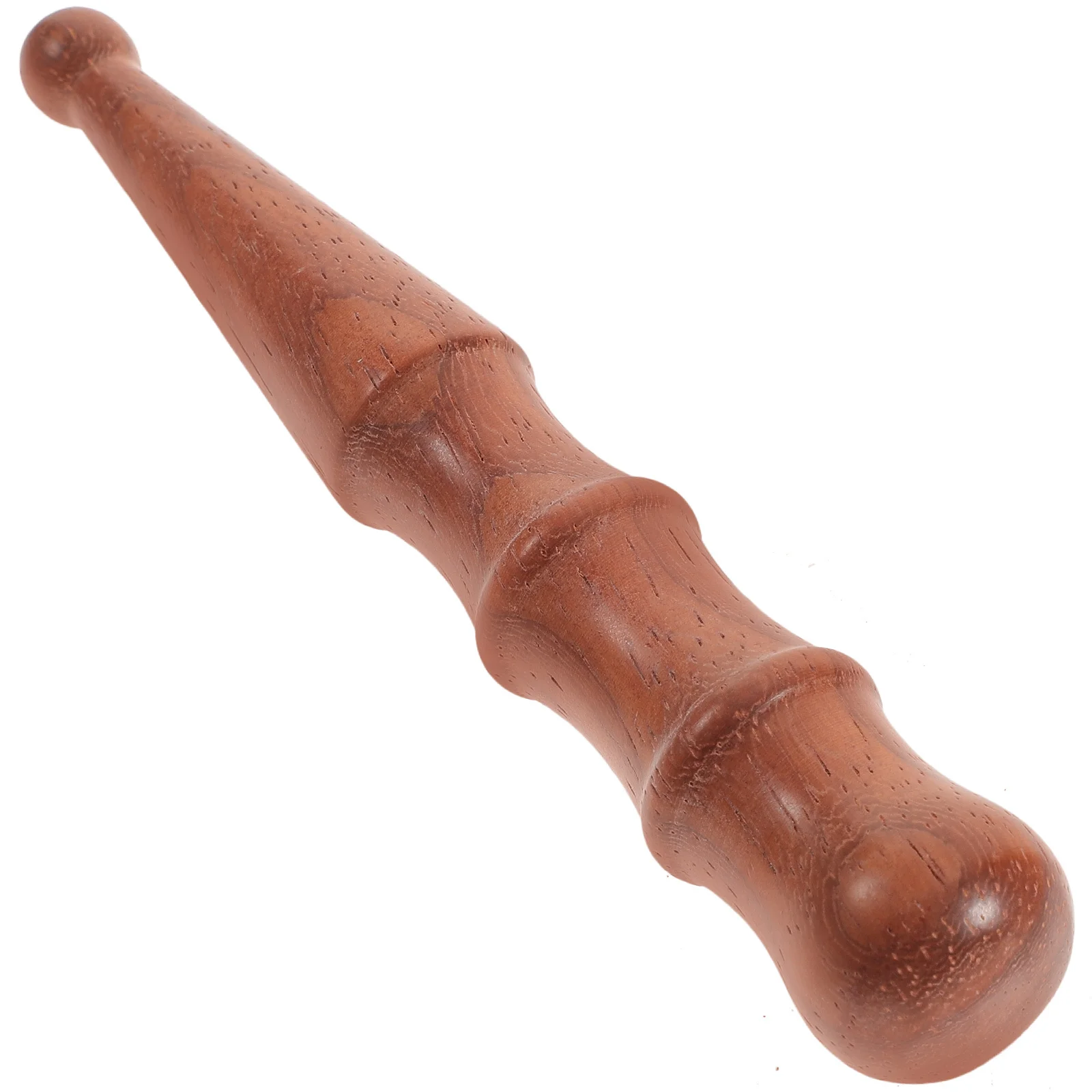 Ponto de acupuntura massagem vara cor de madeira yoga fitness haste rolo para pescoço volta perna braço alívio recuperação cãibra muscular