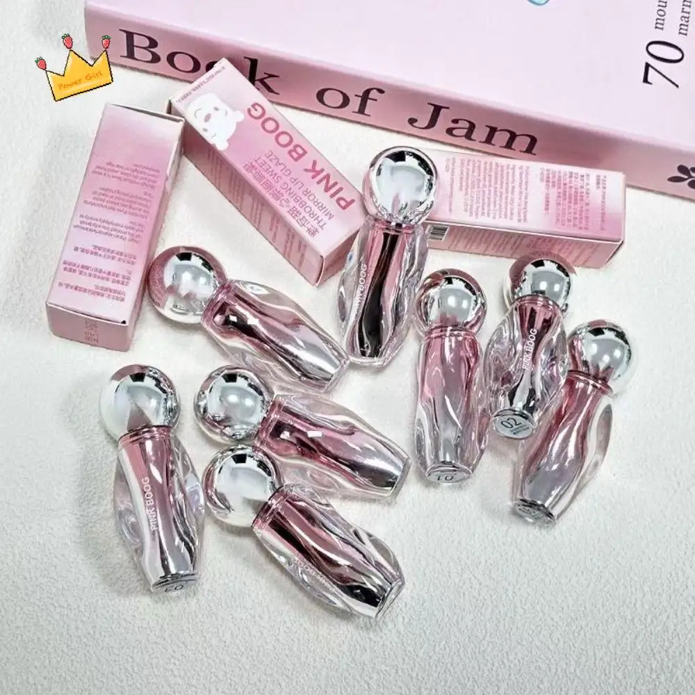 

Moisturizing Pearl Bulb-shaped Lip Serum Water-based Mirror Effect Shiny Lip Gloss Moisturizing Effects Fade-resistant