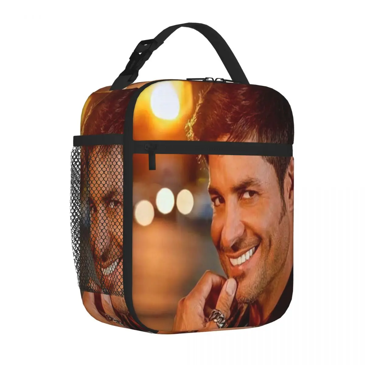 Hot Sale Chayanne Geometric Sports Lunch Bag Nursery Food Food Tote Bag