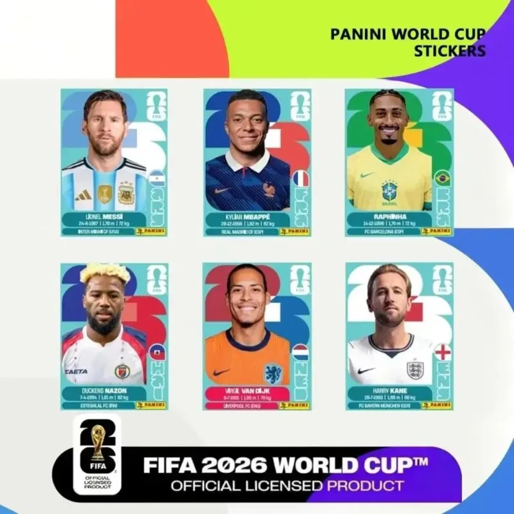 2026-fifaワールドカップ-パニーニ公式ステッカーコレクションボックス-密封パック-サッカーカード卸売