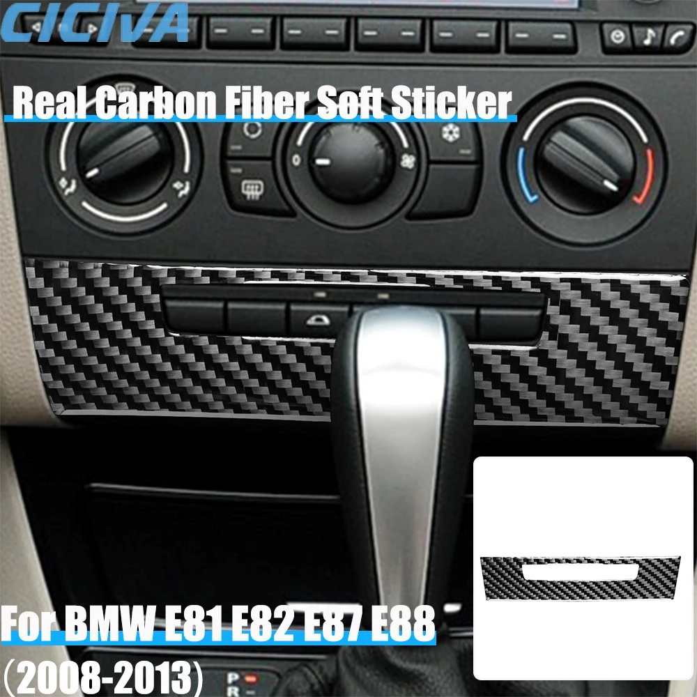 

Carbon Fiber Car Accessories Seat Heating Cover Soft Sticker For BMW E81 E82 E87 E88 1 Series 2008 2009 2010 2011 2012 2013