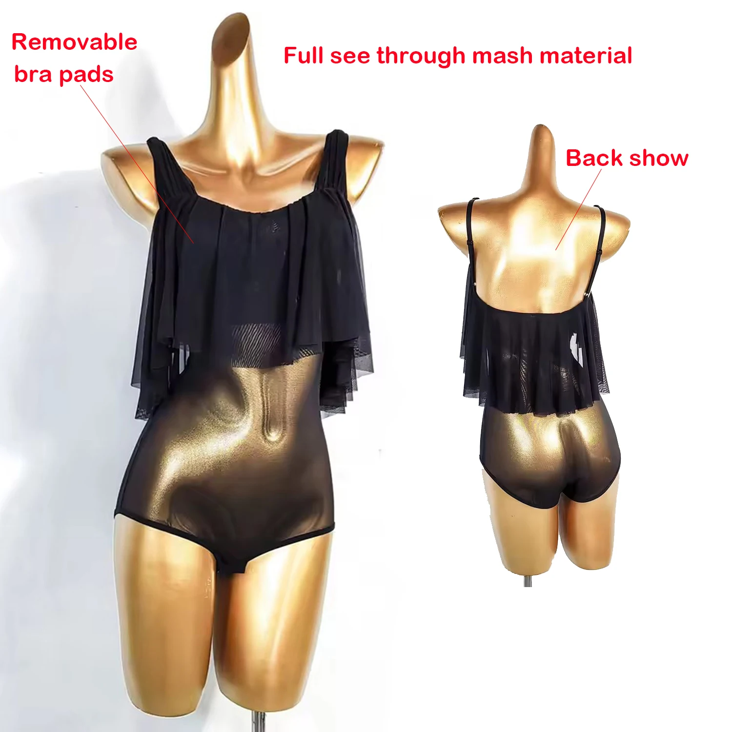 Latin dans top pak turnpakje bodysuit voor danswedstrijd jurken samba dans rok standaard danskleding kostuums 2983