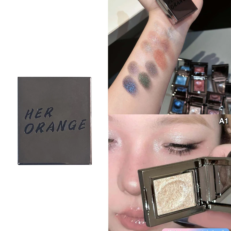 معجون هايلايتر لامع لامع تحت العين لامع لفن الماكياج، وعاء ظلال عيون فردي