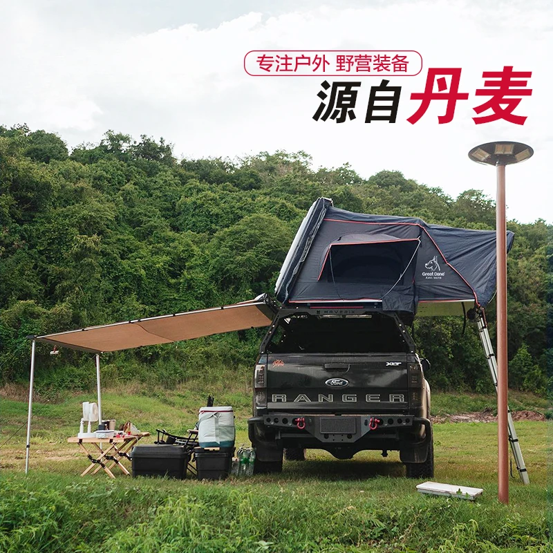 Great Dane, roof tent, fully automatic Great Wall Cannon, Raptor, pickup Ram, Isuzu pickup, bucket tent