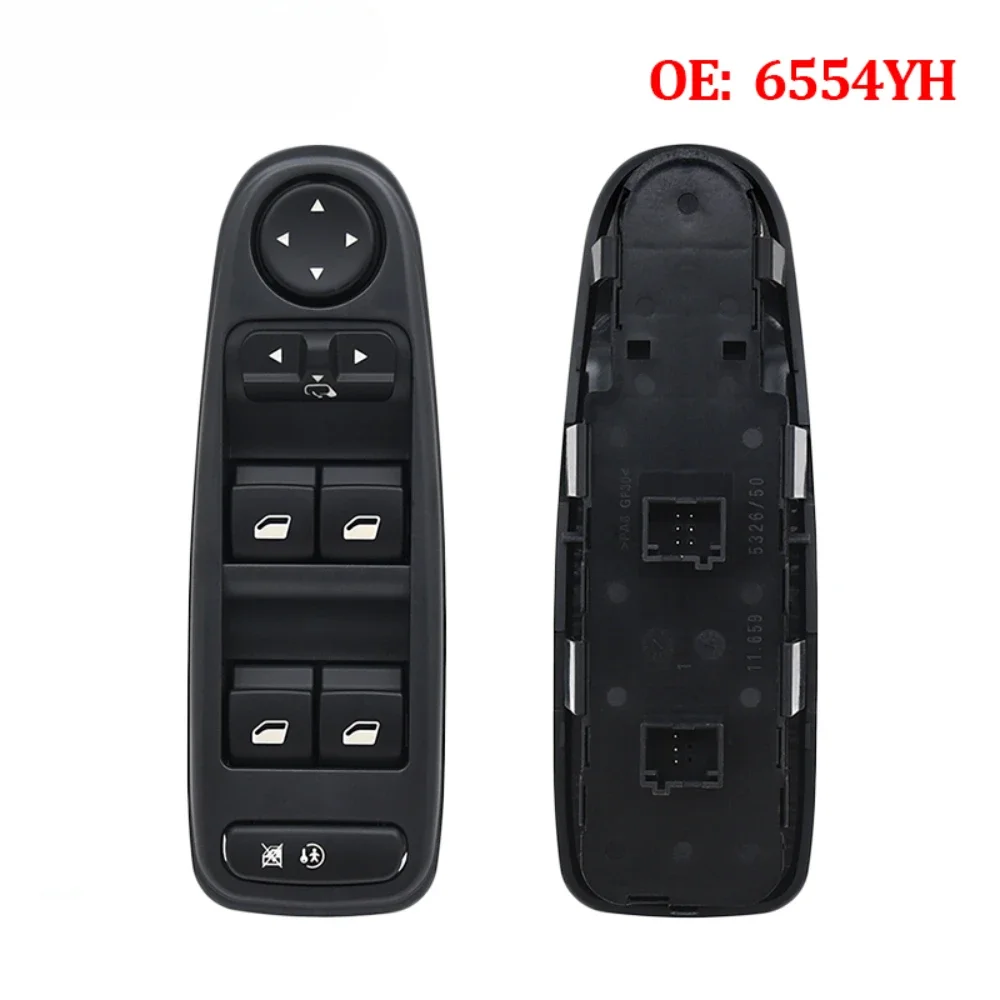 

6554YH Master Electric Power Window Control Switch For Citroen C4 Grand Picasso 2007-2014 6554.YH Mirror Control Button