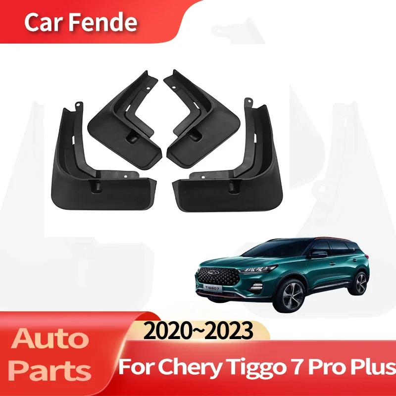 

Auto Accessories For Chery Tiggo 7 Pro Plus 2020~2023 Car Fender Anti-sand Splash Mud Guard Skin Punch-free Installation Tools