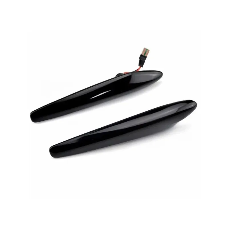 

Poq 2 шт. для 12 В дымчатые линзы Янтарные светодиодные динамические боковые габаритные огни указатели поворота Canbus Alfa Romeo 159 автомобильные аксессуары