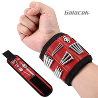 Magnetic Wristband for Holding Screws,Nails,Drilling Bits,Wrist Tool Holder Belts with Strong Magnets,Cool Gadgets for Men, Wome