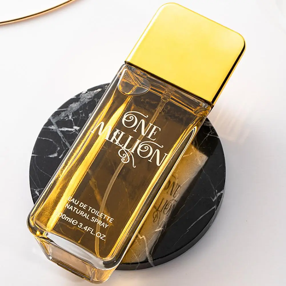 

100ml Perfume Golden Million Gold Brick Extrait - Women Men's Long-Lasting Woody Perfume Men's Perfume Pray Fragrance
