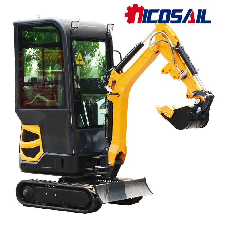 1-Ton Diesel Mini Excavator Advanced Technology Customized Mini Excavator for Construction And Agriculture