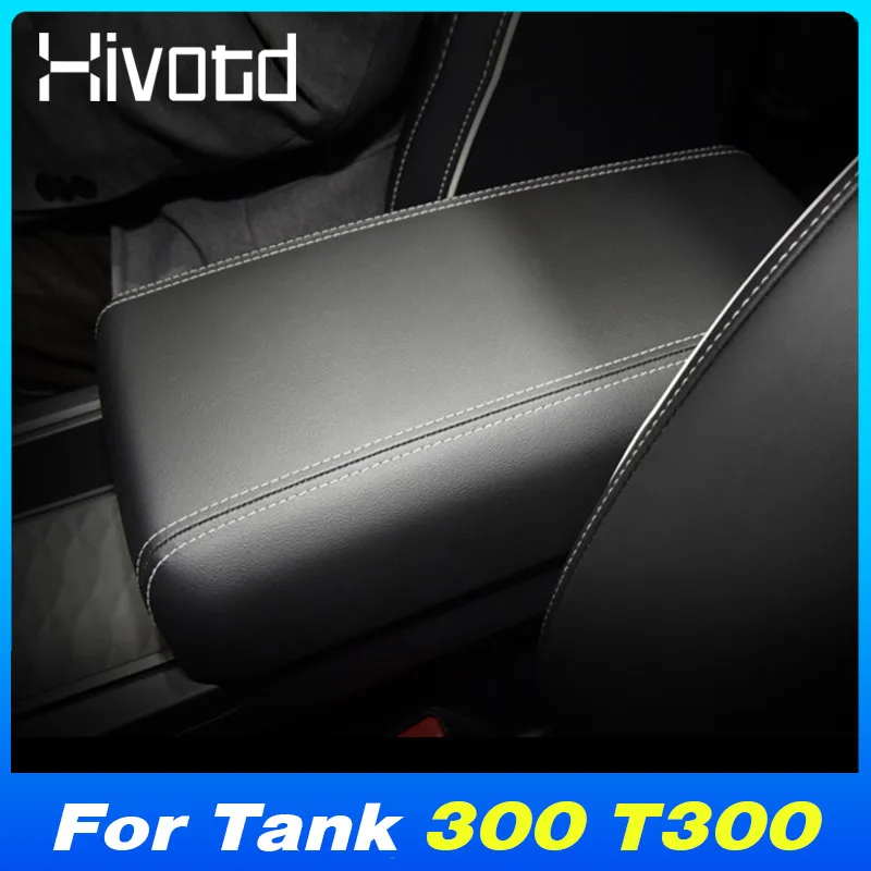 

Car Central Control Armrest Box Cover Decoration Protective Parts For WEY GWM Tank 300 T300 2023 2024 Interior Accessories