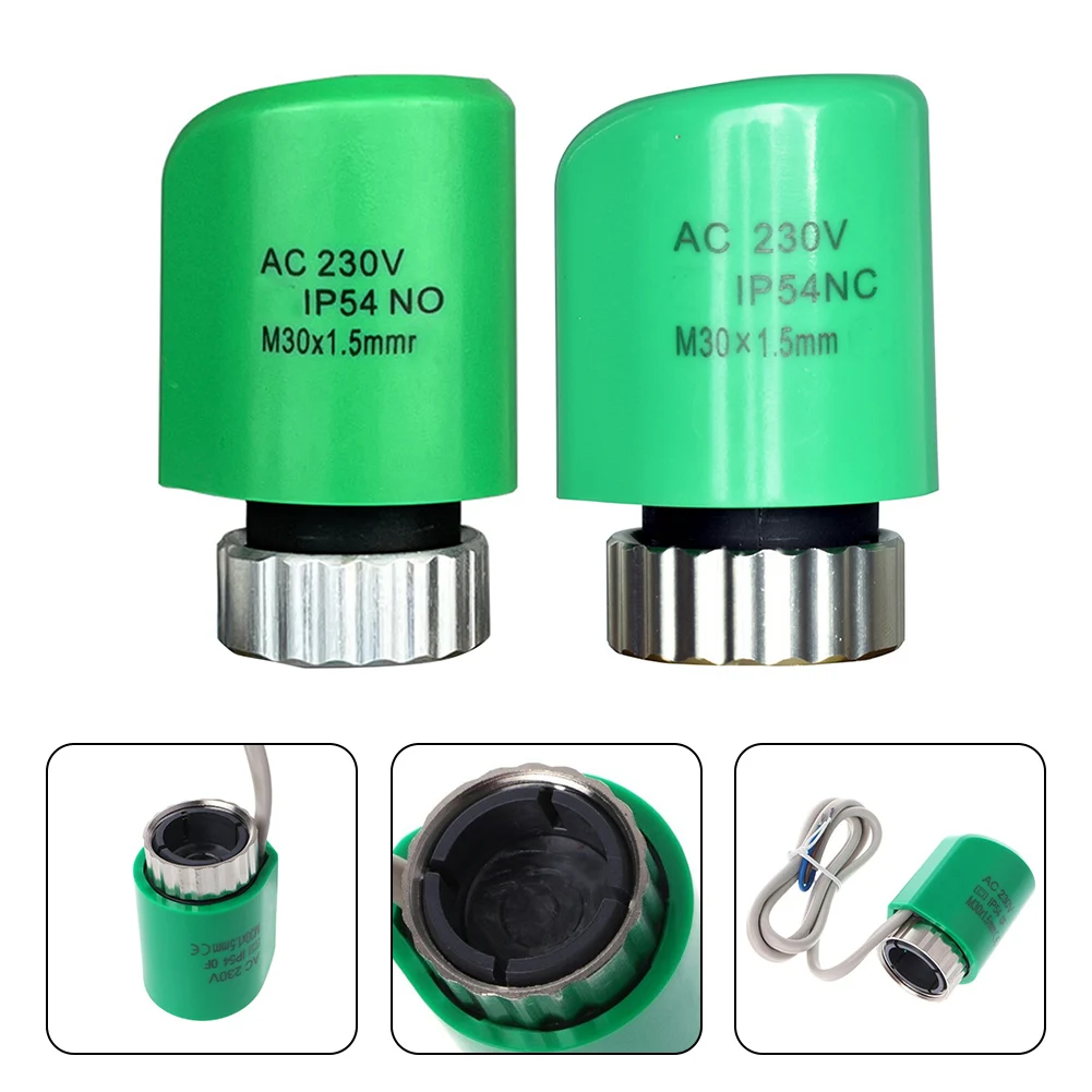 Reliable Water Floor Heating Manifold Actuator 230v Quite Operation Energy Saving Feature Suitable for Tap Water HVAC