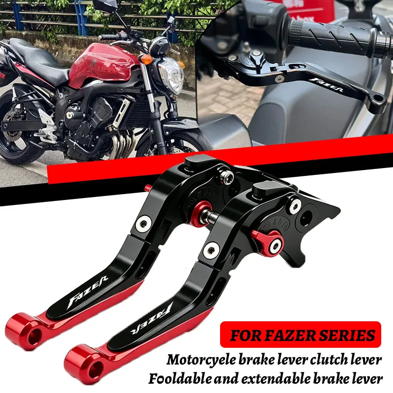 For FAZER FZ1 FZ6 FZ8 FZ1/FZ6/FZ8 Fazer XJ6 XJ 6 Motorcycle CNC Brake Lever Clutch Lever Adjustable Folding Handle Guard Levers