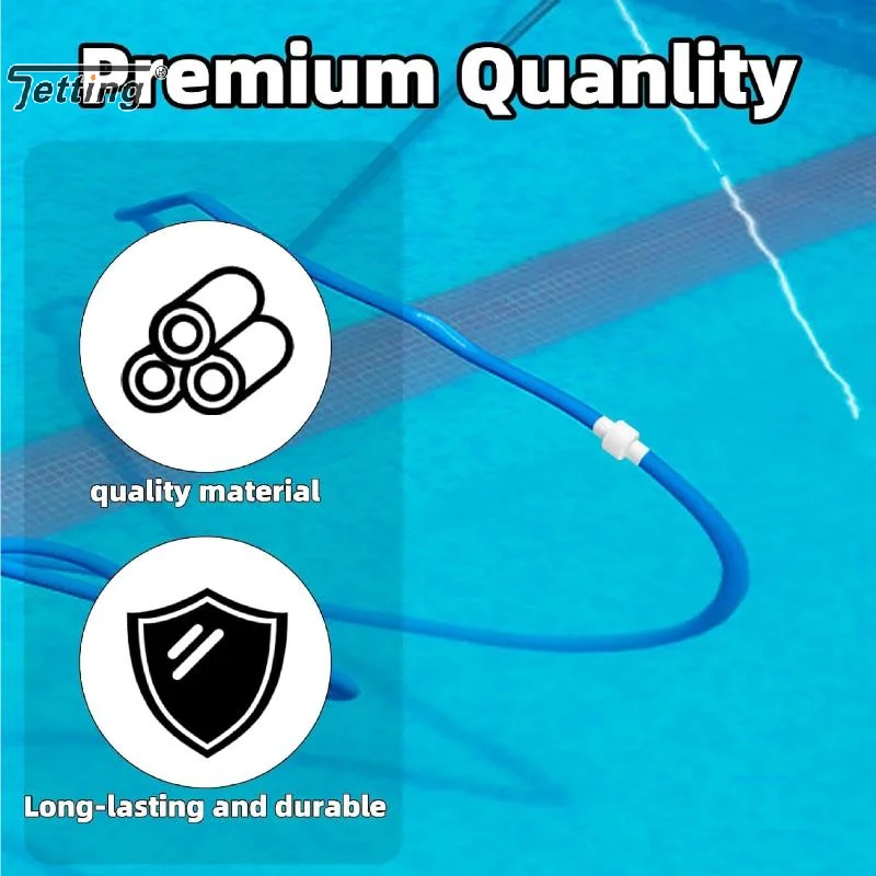 Flexible Pool Hose Swivel Kit for Above Ground Plastic Connection Cleaning Hose for Convenient Summer Pool Care