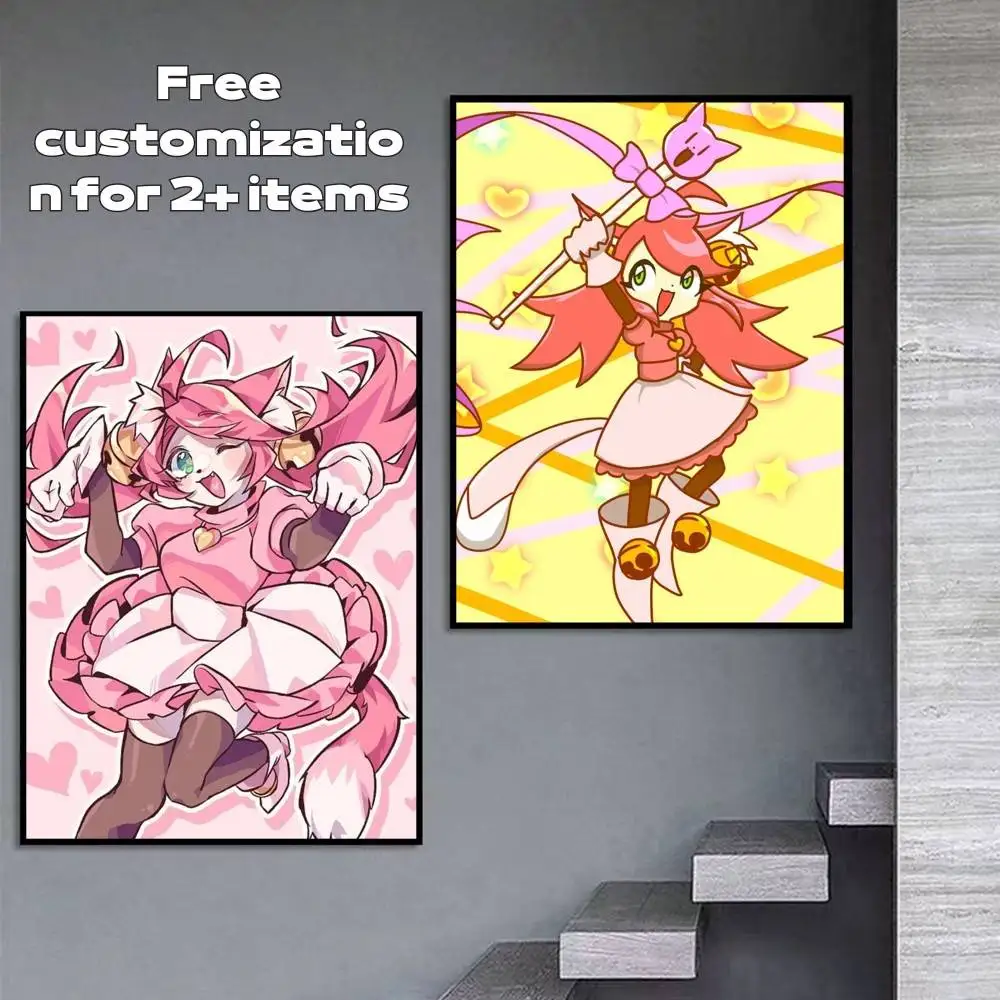 Mad-Mew-Mew Dummy Game  Poster Wall Art Print Decorative Mural Home Decor Gift Unframed Customizable