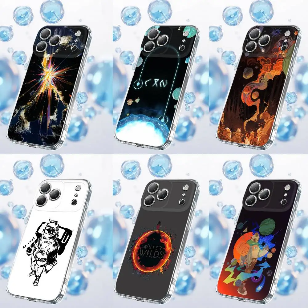 

Чехол для телефона Game O-Outer W-Wilds для iPhone 17,16,15,14,13,12,11 Plus,Pro,Max,Plus,E,Air,Mini Прозрачный чехол