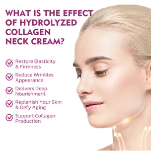 Halslinien Eiweißcreme, Kollagen, eliminieren dünne Linien, Anti-Aging, Hebe, Verjüngung, Nähren, Doppelkinn, Hautpflege Hauptverkaufscreme für Nacken - №1
