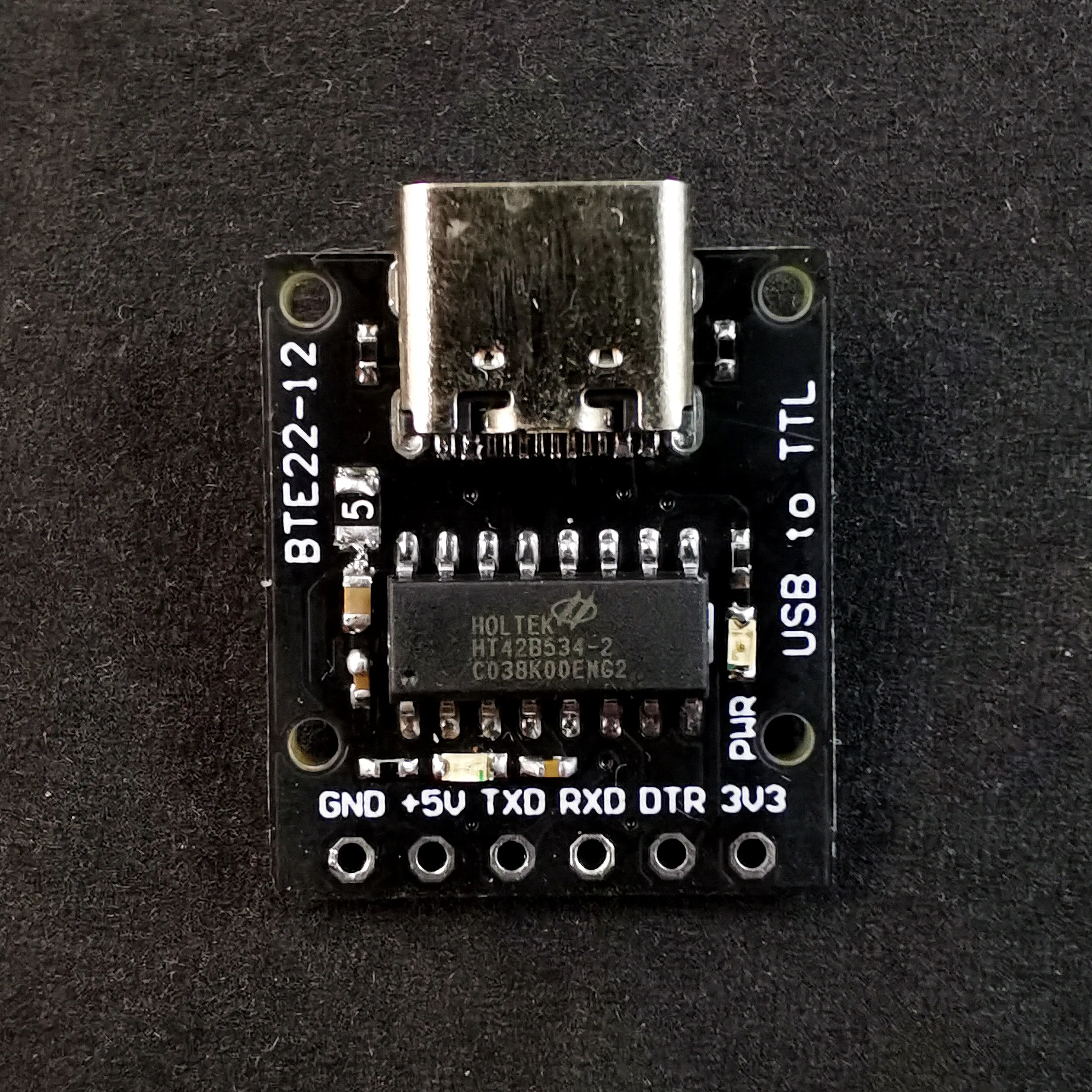 HT42B534 USB 2.0 To TTL Module Replaces CH340C CP2104 CP2102 PL-2303HX  FT232RL CH340E Supprt Android/Linux/Mac/Windows OTG