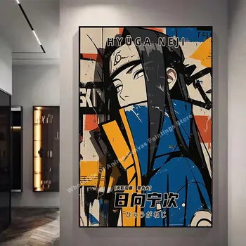 Plakát Naruto od Kakashisuke Itachi Uchiha Akatsuki Graffiti Anime Postava Olejomalba Moderní bytová dekorace Nástěnná malba 10 nejlepší prodej plakát s Narutem - №3