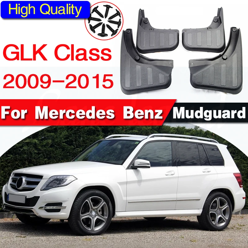 

Splash Guards Mud Flap Set Styled Car Mud Flaps For Mercedes-Benz GLK Class 2009 2010 2011 2012 2013 2014 2015