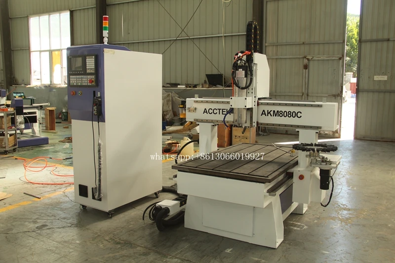 2024 Hot Sale Cnc Router 3 Axis Cnc Milling Machine Wood Metal Plastic Engraving Cutting 6090 ATC Cnc Machine Homemade