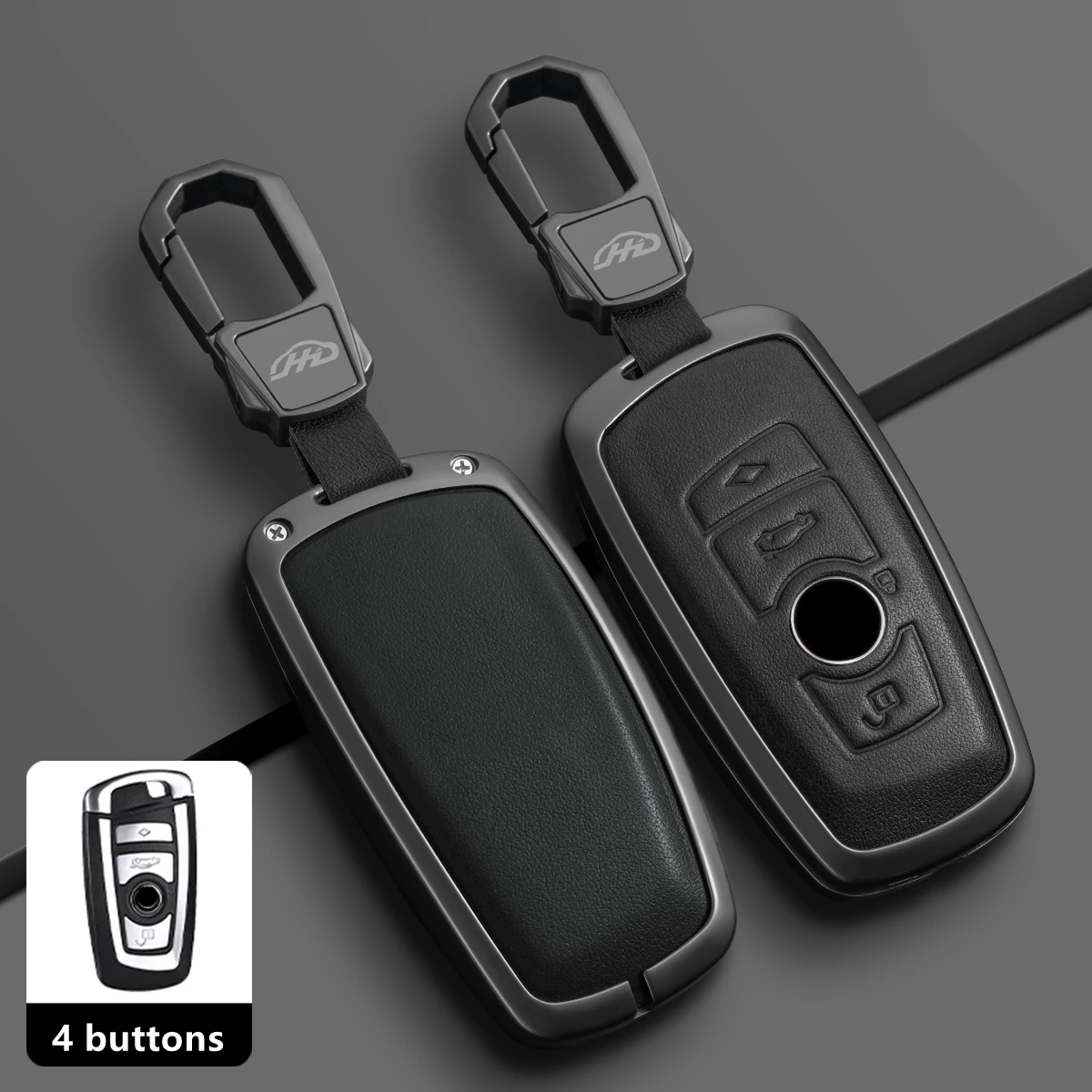 

Car Key Case Cover For BMW F10 F20 F30 F34 F11 F15 F16 1 3 5 7 Series X1 X3 X5 X6 F25 F31 M3 M4 Shell Fob key chain Accessories