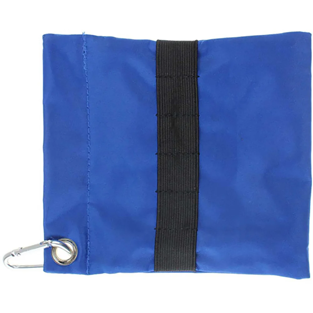 

Golf Tee Pouch Lightweight Portable Ball Storage Bag Golf Balls Nylon Wear Resistant Cleaning Accessories Golfer Waist Small
