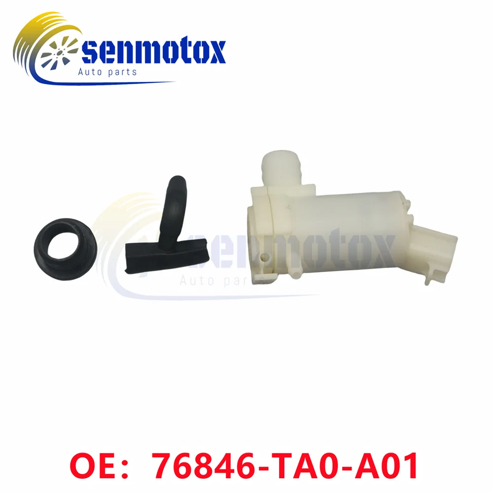 76846-TA0-A01 Windshield Washer Pump 76846TA0A01 For Honda Accord 2008-2013 Civic 2006-2021 CR-V 2007-2022 Acura TSX 2009-2014