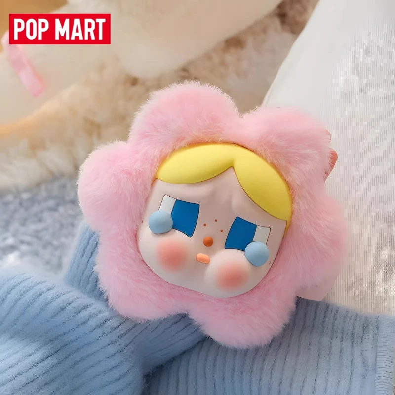 

Genuine POPMART CRYBABY Sad Club Series Silicone Plush Earphone Bag Trendy Toy Commemorative Gift