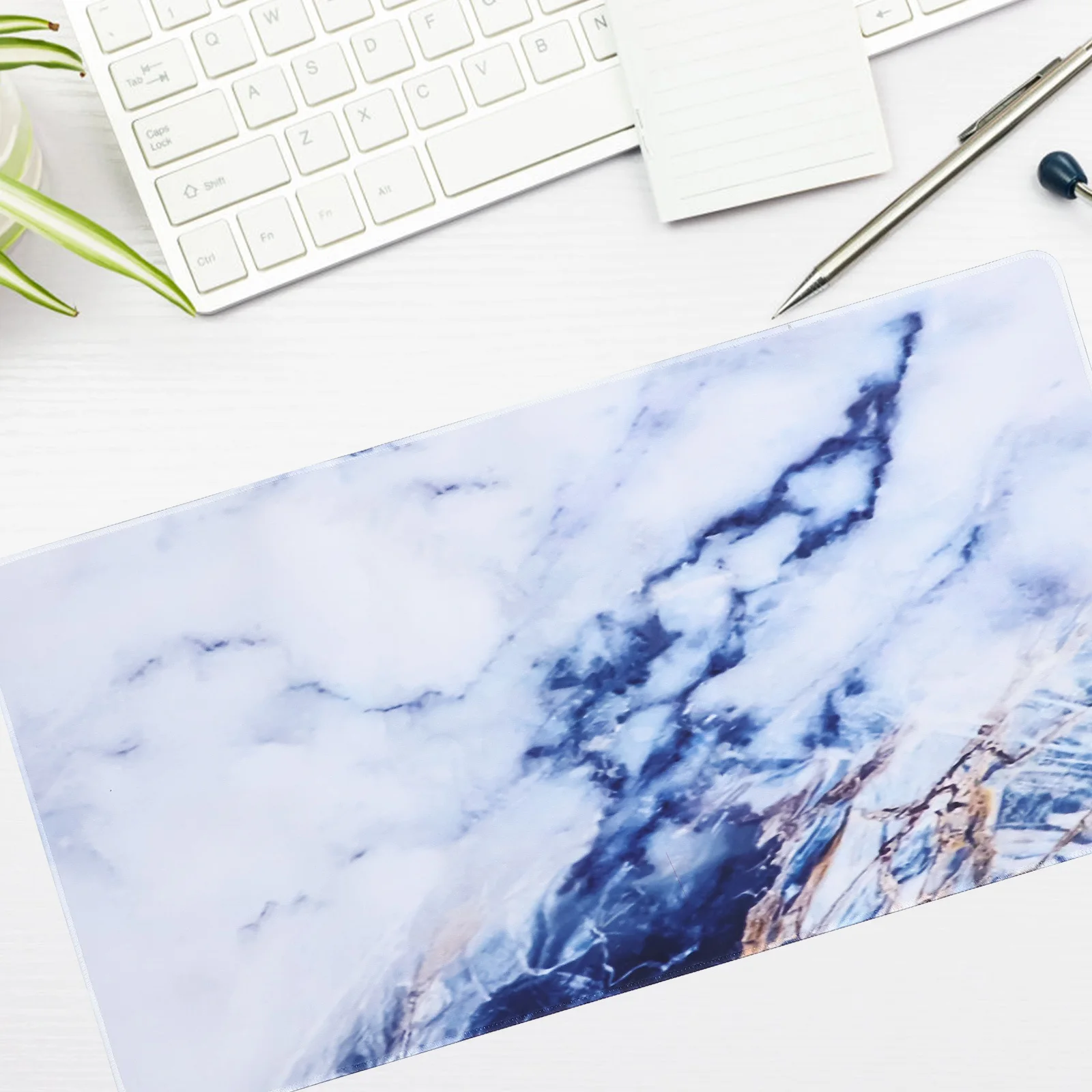 

Marble Gaming Mouse Pad Large Size Nonslip Office Desk Keyboard Mat Computer Table Pad Mousepad Keyboard Mat Mouse Cushion