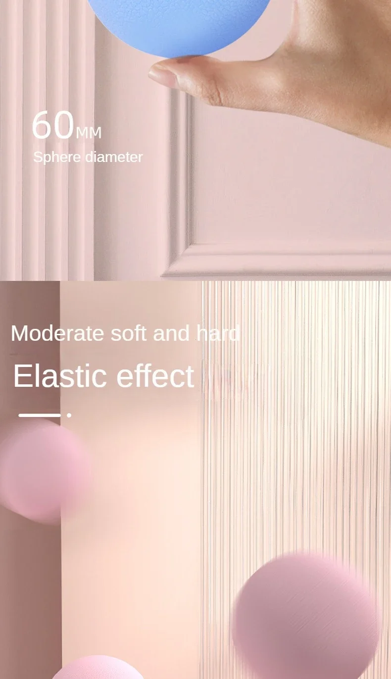 Description Picture 6 of item6CM Fascia Ball Therapy Deep Tissue Muscle Relaxation Exercise Sports Fitness Yoga Massage Trigger Point Stress Pain Relief