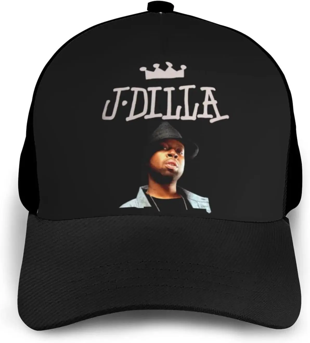 J Dilla Baseball Cap Hip Hop Athletic Curved Brim Baseball Hat Cap Dad Hats for Men Women