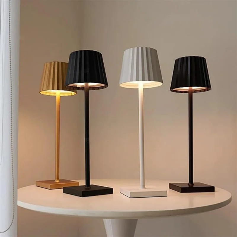

Cordless Table LampPortable LED Desk Lamp Rechargeable Touch Night Light Wireless Minimalist Table Night Light for Bedroom lamp