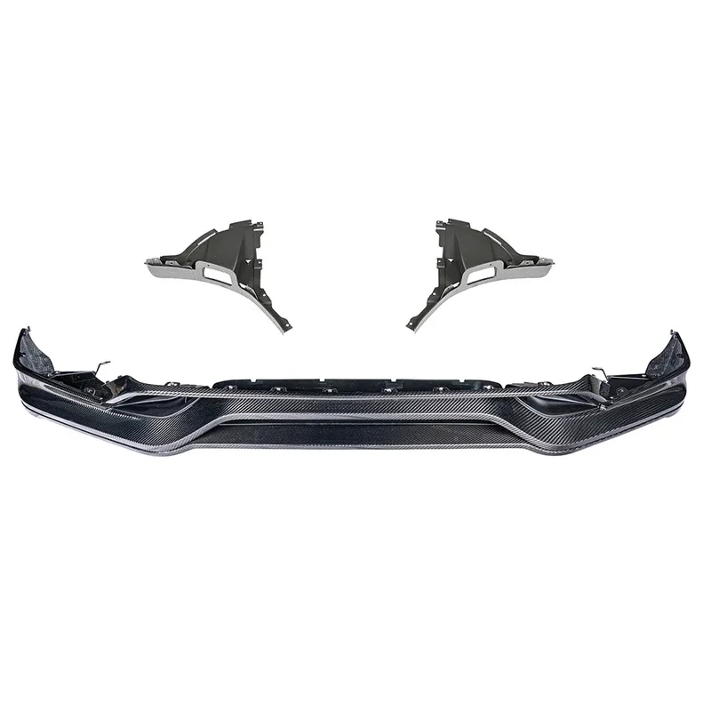 Factory 24-UP 9Y0.2 Low-End TKT Carbon Fiber Front Lip Assemb