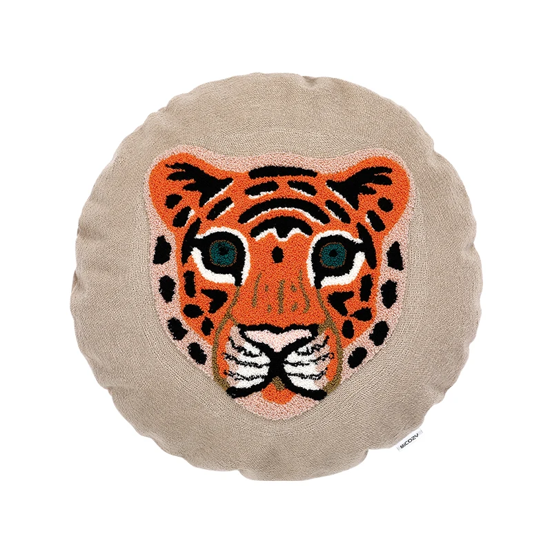 

Leopard embroidery cushion cover, luxury decorative pillow cover for sofa, home decorations