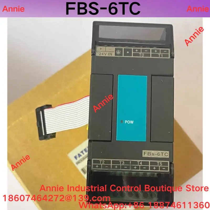 Brand New  FBs-6TC FBs Series 6-Channel Thermocouple Temperature Expansion Module