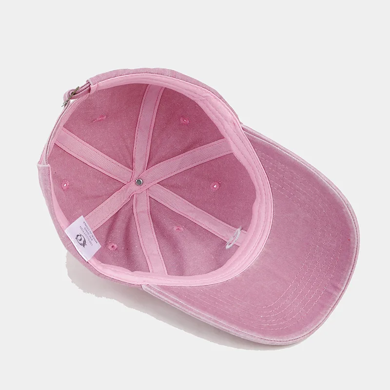 หมวกเบสบอลทรงนุ่มปักลายหัวใจสไตล์วินเทจ - หมวกวิ่งป้องกันแสงแดดสำหรับกิจกรรมกลางแจ้งแบบลำลองสำหรับทุกเพศ